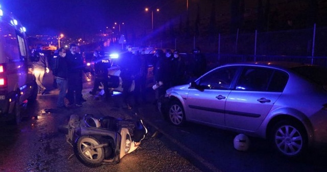 İzmir&#039;de alkollü sürücü polisin yaralanmasına neden oldu