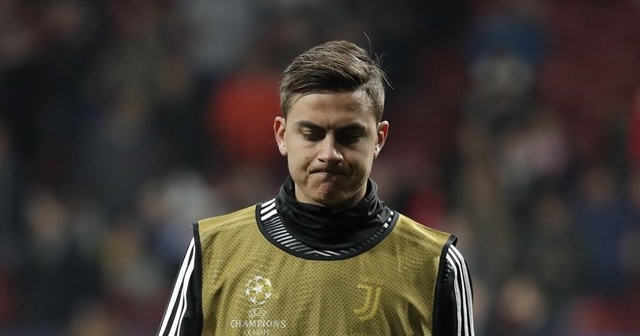 Juventus&#039;ta Dybala sakatlığı sebebiyle bir süre forma giyemeyecek