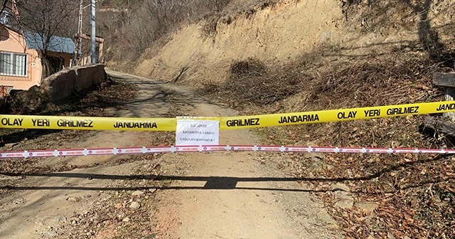 Kastamonu’da bir köy karantinaya alındı