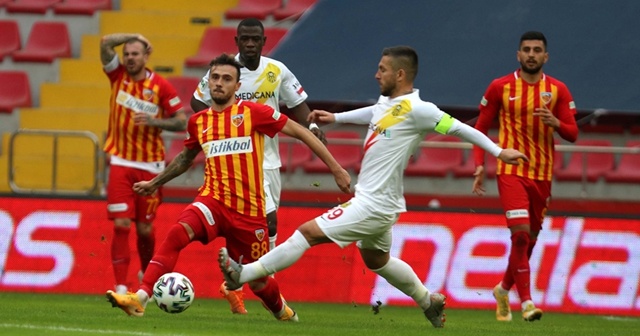 Kayserispor 3 puanı tek golle aldı