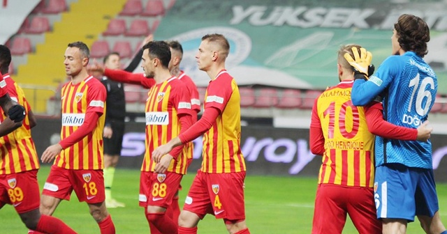 Kayserispor’un galibiyet hasreti 11 maça çıktı