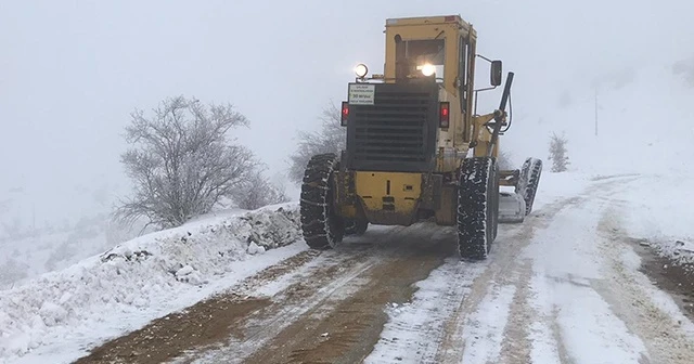 Kırıkkale'de kapanan köy yolu ulaşıma açıldı