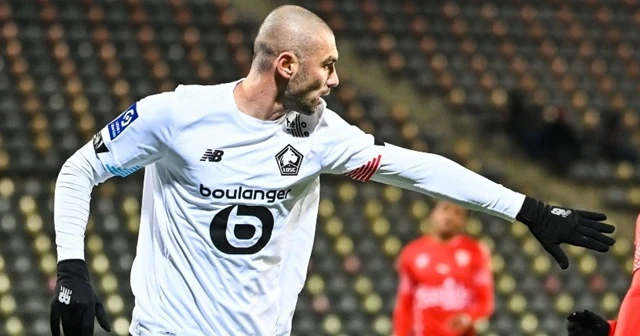 Lille, Burak Yılmaz'ın attığı golle yendi