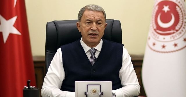 Milli Savunma Bakanı Akar: Bütün mücadelemiz terör örgütüne karşı