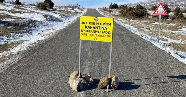 Mutasyonlu virüs tespit edildi, mahalle karantinaya alındı
