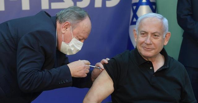 Netanyahu, Covid-19 aşısının ikinci dozunu yaptırdı