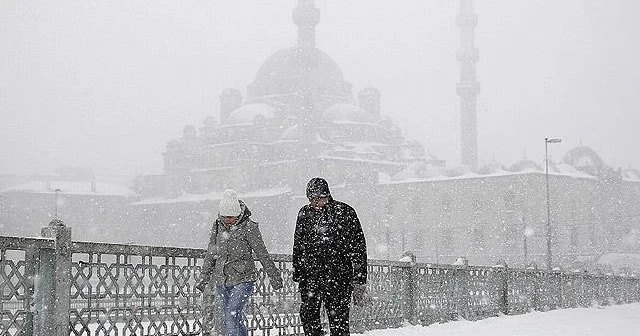 Önce yağmur ardından tekrar kar geliyor
