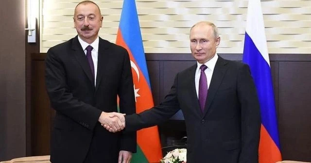 Putin ve Aliyev, Türk-Rus Ortak Gözlem Merkezini görüştü