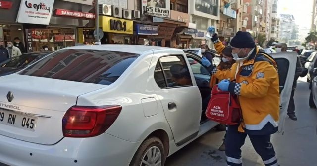 Şekeri düştü, müdahale edildi, yoluna devam etti