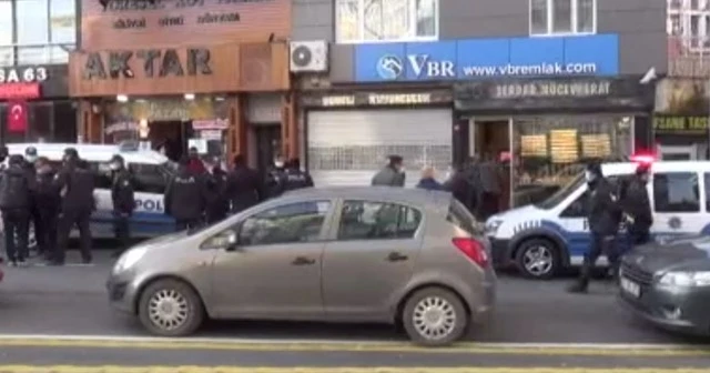 Silivri'de kuyumcuda soygun girişimi