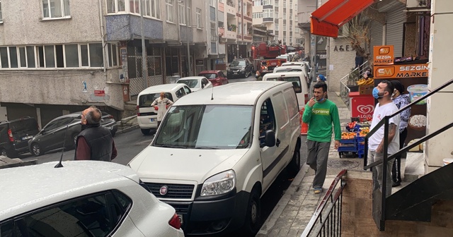 Şişli’de yangın paniği