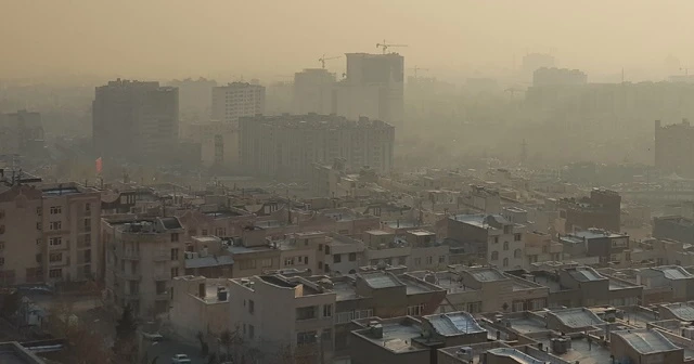 Tahran'da hava kirliliği yüksek seviyelere ulaştı