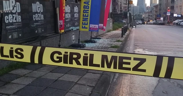 Ümraniye'de kafeye silahlı saldırı