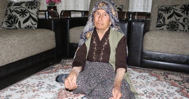 Yaşlı kadına kabusu yaşattılar