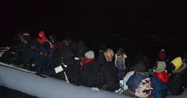 Yunanların Türk kara sularına ittiği 48 sığınmacı kurtarıldı