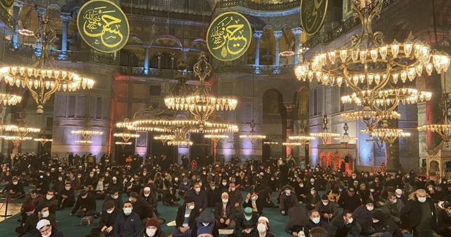 Ayasofya-i Kebir Cami-i Şerifi’nde Regaip Kandili programı