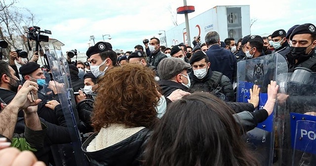 Boğaziçi Üniversitesi eylemcileri adliyeye sevk edildi