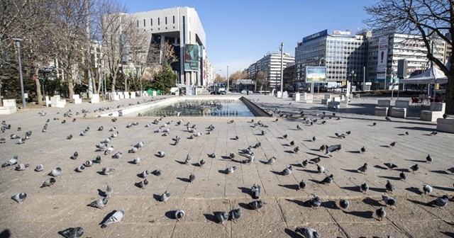 Cadde ve sokaklarda sessizlik sürüyor