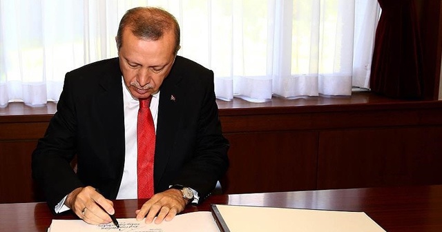 Cumhurbaşkanı Erdoğan 11 üniversiteye rektör atadı