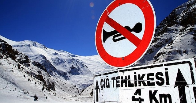 Doğu Anadolu&#039;da 4 il için çığ, buzlanma ve don uyarısı