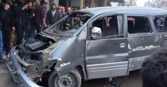 El Bab’da araç içinde patlama: 1 ölü, 5 yaralı
