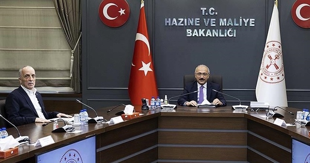 Elvan: İşçilerimizin bizden beklentilerin Türk-İş yönetimiyle birlikte ele aldık