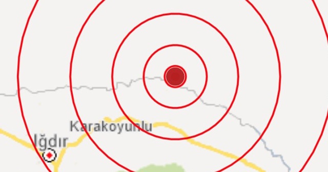 Ermenistan&#039;daki deprem Iğdır&#039;da hissedildi