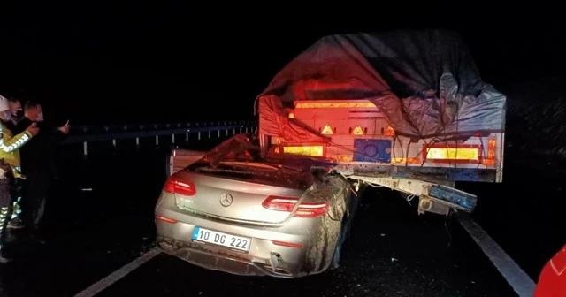 Eski başkan Güneş'in oğlu kazada hayatını kaybetti