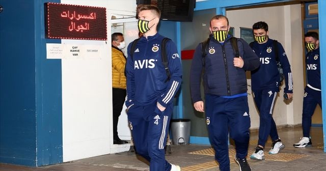 Fenerbahçe kafilesi, Trabzon&#039;a geldi