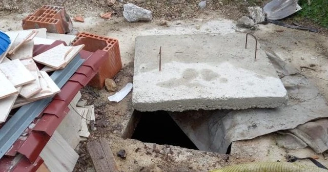 Foseptik çukurunda öldü