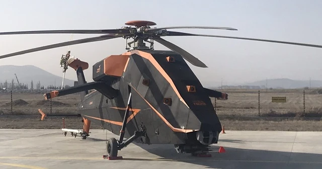 İnsansız helikopterimiz T629 ilk kez görüntülendi