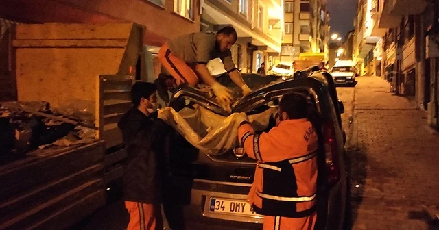 İstanbul'da birçok bölgede çatılar uçtu