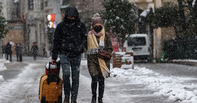 İstanbul için kuvvetli kar uyarısı