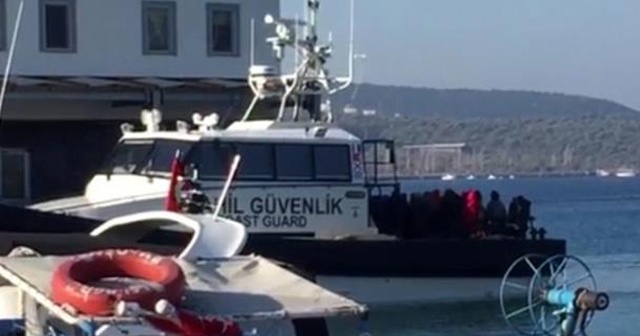 İzmir’de 35 düzensiz göçmen yakalandı