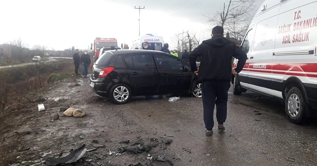 Kazada ortalık savaş alanına döndü!