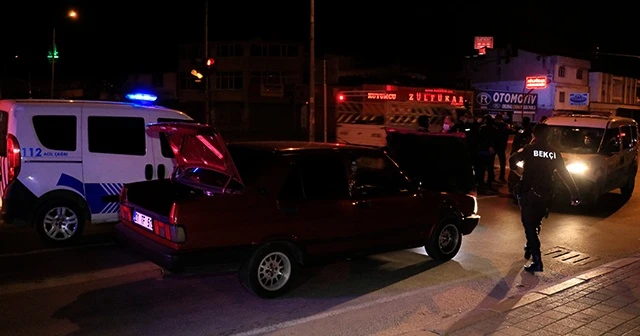 Kısıtlamada ceza yememek için 12 kilometre kaçtılar