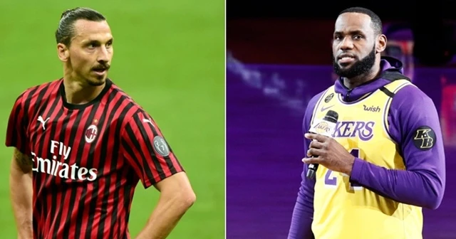 LeBron James ile Zlatan Ibrahimovic arasında polemik büyüyor