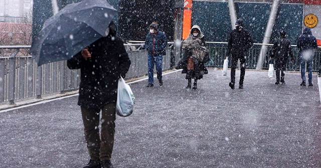 Meteoroloji açıkladı: Kar yağışı İstanbul’da 5 gün sürecek