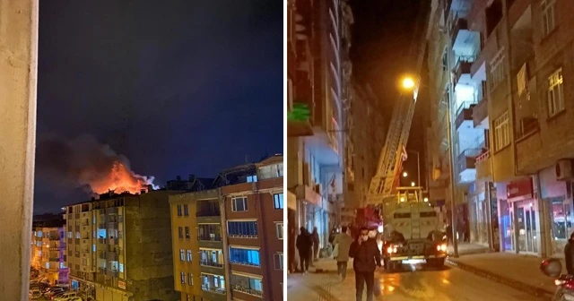 Ordu&#039;da çatı yangını: 2 kişi dumandan etkilendi