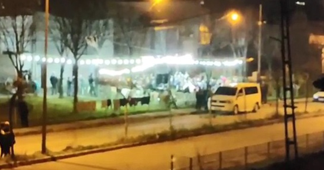 Sokak düğününe polis baskını