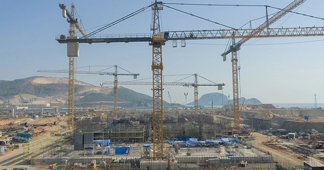 Akkuyu NGS'nin pompa gövdelerinin montajına başlandı