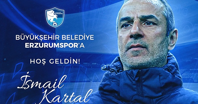 BB Erzurumspor İsmail Kartal ile prensipte anlaştı