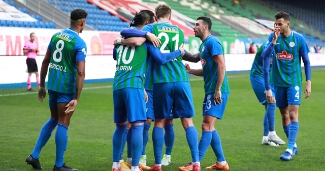 Çaykur Rizespor tek golle kazandı