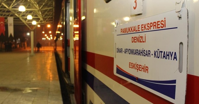 Denizli’de tren seferleri yeniden başlıyor