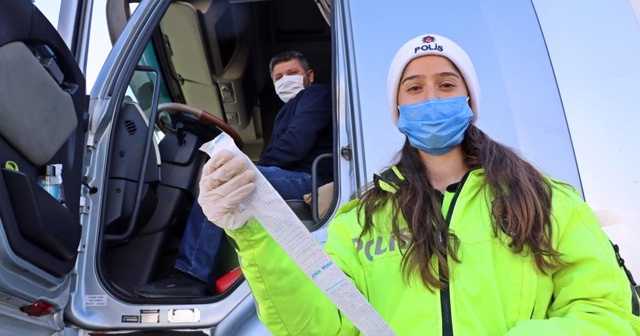 Emniyetin ‘ağır’ ablası mola vermeyen tır sürücülerine göz açtırmıyor