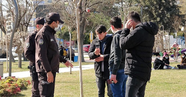 Güneşli hava koronavirüsü unutturdu