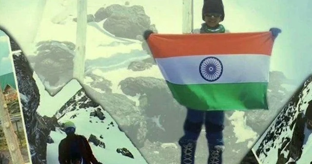 Hintli 7 yaşındaki çocuk Afrika'nın en yüksek dağı Kilimanjaro'ya tırmandı