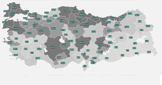 İllere göre haftalık vaka sayıları açıklandı