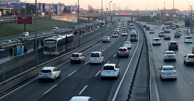 İstanbul&#039;da trafik yoğunluğu