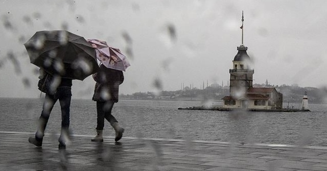 İstanbul için kuvvetli yağış uyarısı